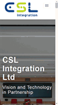 Mobile Screenshot of cslintegration.com